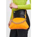 Load image into Gallery viewer, Analise Bag (Natural, Tangerine)
