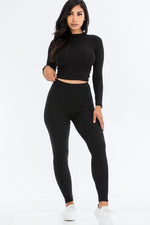 Load image into Gallery viewer, Cool Out Legging Set (Black)
