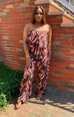 Load image into Gallery viewer, floral print jumpsuit 
