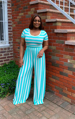 Load image into Gallery viewer, mint green jumpsuit 
