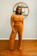 Load image into Gallery viewer, wide leg pant set
